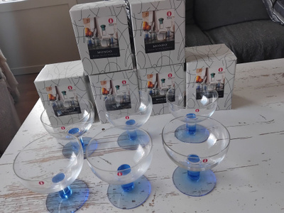 Iittala Mondo jälkiruokamaljat 6 kpl (Kerttu Nurminen)