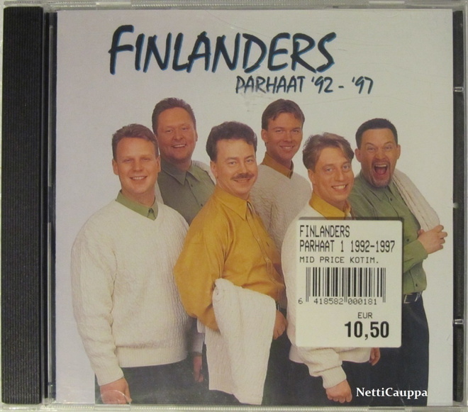 Finlanders • Parhaat '92-'97 CD