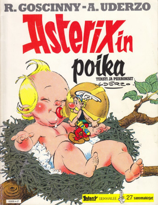 Asterix 27 Asterixin poika (1p.Sanoma 1984)