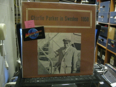 CHARLIE PARKER - IN SWEDEN 1950 LP US-70 M-/M-