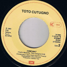 Toto Cutugno : Mi Piacerebbe - 7" - pikkukuva 3