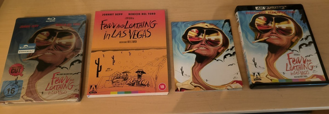 Fear and Loathing in Las Vegas - "Ultimate Setti" blu-ray:t