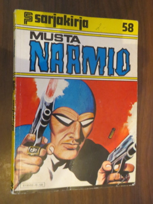 Mustanaamio sarjakirja 58