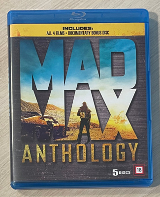 MAD MAX -kokoelma (1979 - 2015) Mel Gibson (UUSI)