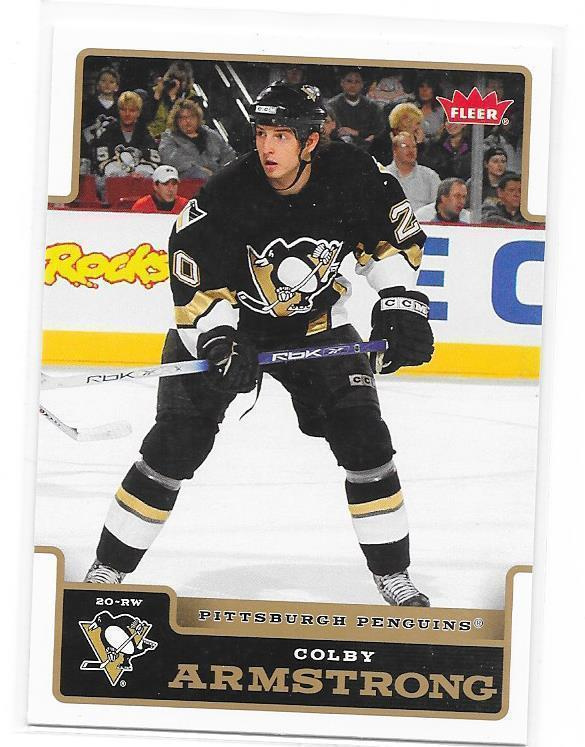 2006-07 Fleer #156 Colby Armstrong Pittsburgh Penguins