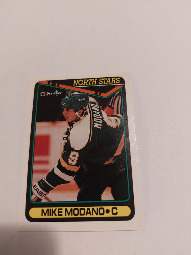 1990-91 O-Pee-Chee #348 Mike Modano RC