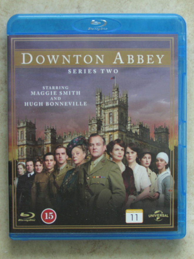 Downton Abbey - kausi 2, 3 blu-ray