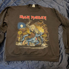 Iron Maiden -collegepusero 1990-kiertueelta, L-koko - pikkukuva 1