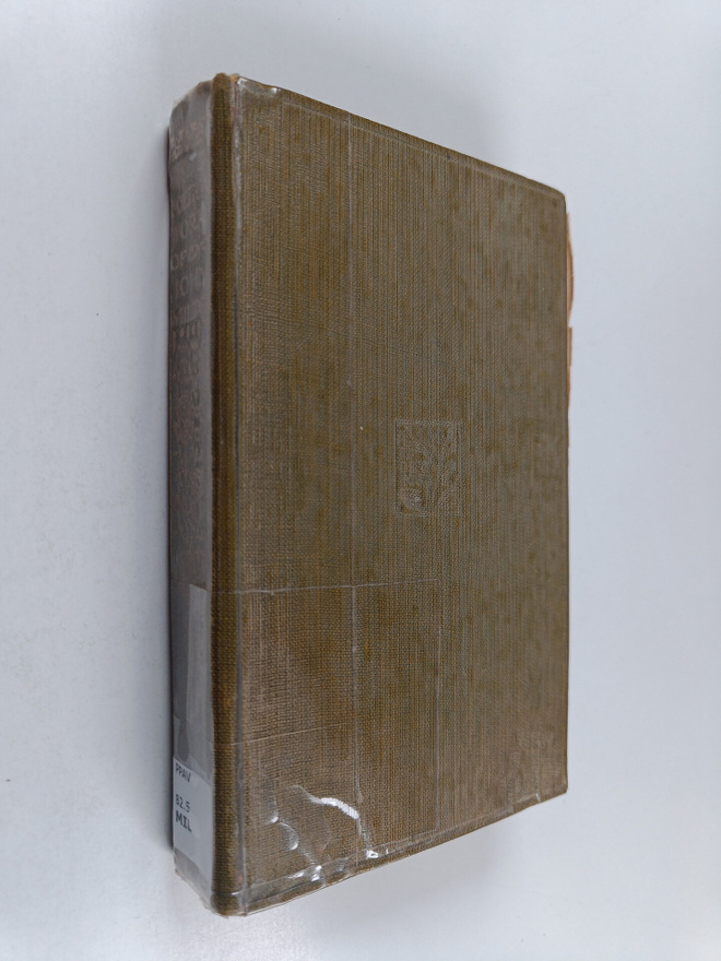 John Milton : The Poetical Works of John Milton