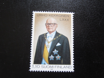 1980 Presidentti Urho Kekkonen 80 vuotta **