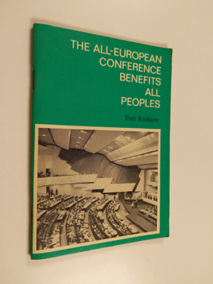 Yuri Kashlev : The all-european conference benefits all p...