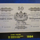 SUOMISETELI POSTIKORTTI - 50 MK 1884 (K15-S111) - pikkukuva 1