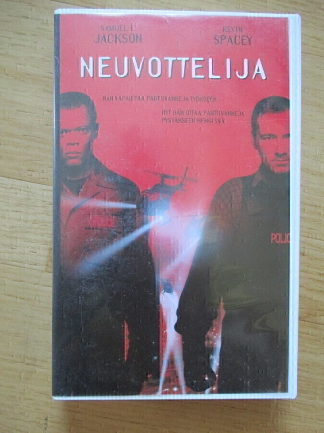VHS elokuva: Neuvottelija