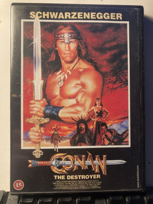 CONAN THE DESTROYER, DVD, Fleischer, Schwarzenegger