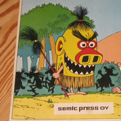 Trumf-sarja 10: Ihmeelliset ihmissyöjät 1.p v. 1973