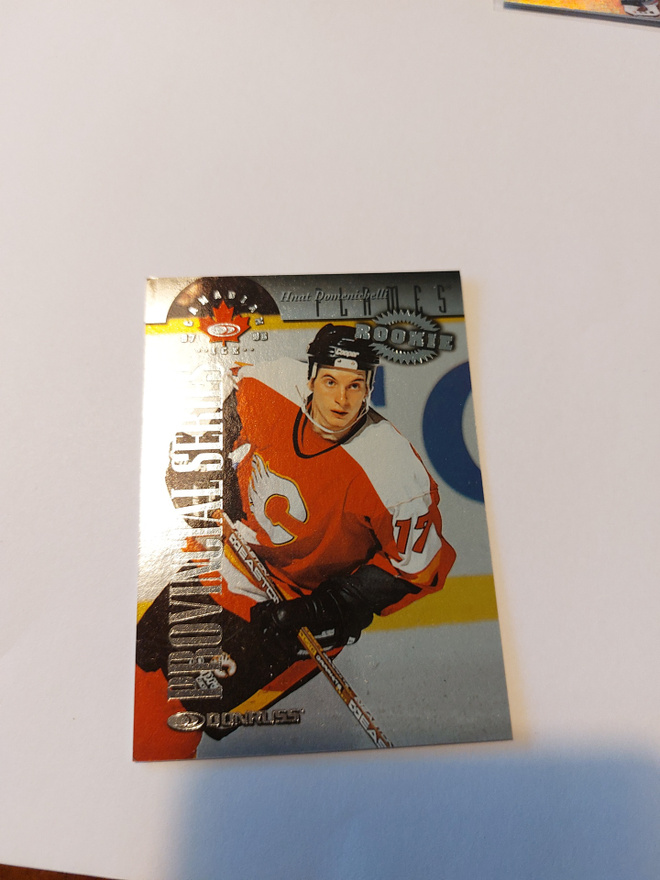 97-98 Donruss Provincial Series #131 Hnat Domenichelli /750
