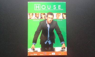 DVD: HOUSE M.D. 4 kausi. 4xDVD (2007-2008)