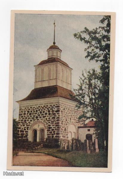 Pietarsaari: Kirkon tapuli (Foto:A.V.Heikkinen,väri)