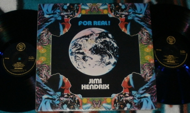 JIMI HENDRIX ~ For Real! ~ 2 LP Johnny Winter - Jim Morrison