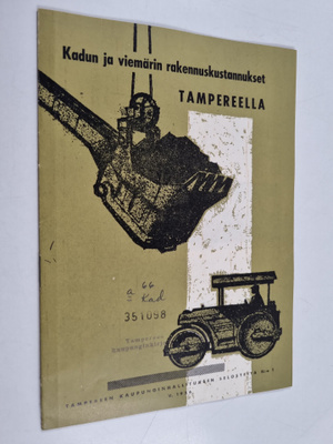 Kadun ja viemärin rakennuskustannukset Tampereella