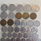 Itä-Saksa kolikoita	eri arvoja mark/pfennig    (14590) - pikkukuva 1