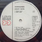 HURRIGANES ~ Crazy Days ~ LP LRLP 141 Love - pikkukuva 4
