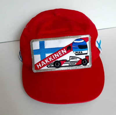 Mika Häkkinen hieno fani lippis