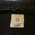 Pull & Bear lyhyt farkkutakki musta koko M - pikkukuva 3