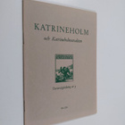 Ivar Schnell ym. : Katrineholm och Katrineholmstrakten - pikkukuva 1