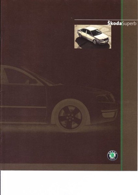 Skoda Superb -esite, 2002