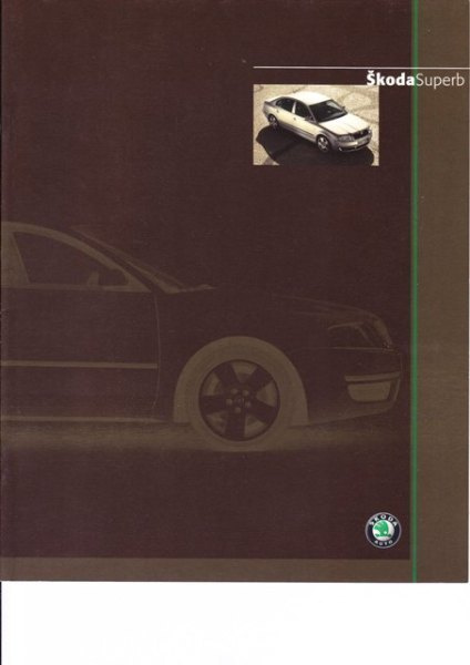 Skoda Superb -esite, 2002