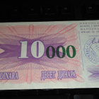 Bosnia Herzegovina 10000 dinara 1993 P53 UNC - pikkukuva 1