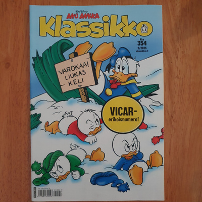 Aku ankka klassikko n:o 354 2/2025