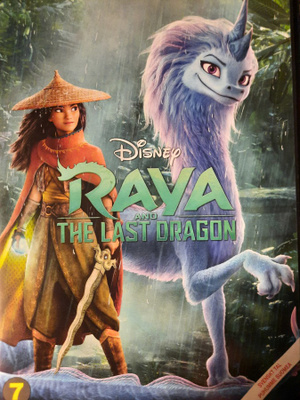 RAYA THE LAST DRAGON  DVD