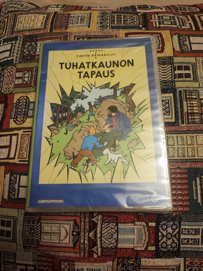 Tintti Tuhatkaunon tapaus UUSI DVD HERGE
