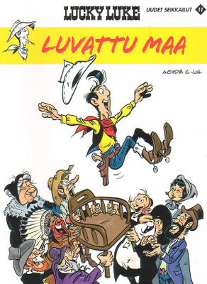 Morris: Lucky Luke - LUVATTU MAA (1-painos)