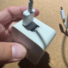 Wave verkkolaturi 2 x USB, 17W, valkoinen + 1 johto - pikkukuva 2