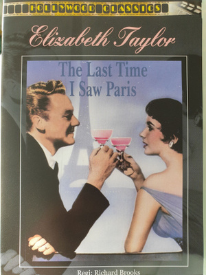 The last time I saw Paris DVD Elizabeth Taylor