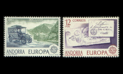 Andorra Sp 123-4 ** Europa (1979)