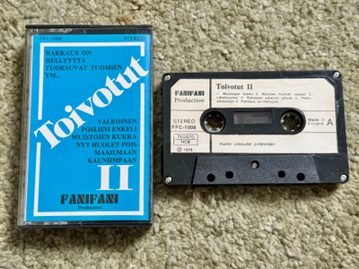 Toivotut II 1978 c kasetti