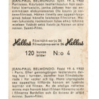 Purkkakuva Filmitähti-sarja n:o 4 JEAN-PAUL BELMONDO - pikkukuva 2