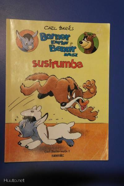 Carl Barks -sarja 2. Barner Karhu ja Benny aasi. Susirumba.