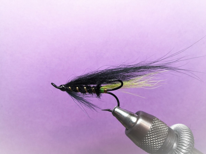 Lohiperho Black & Gold & Chartreuse # 4 tre lw