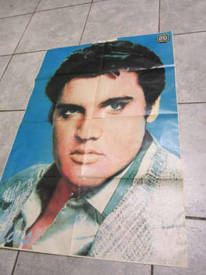 ELVIS PRESLEY - VANHA SUOSIKKI JULISTE