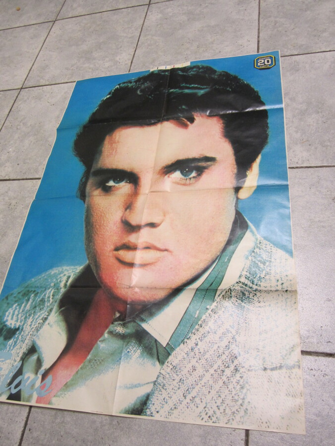 ELVIS PRESLEY - VANHA SUOSIKKI JULISTE