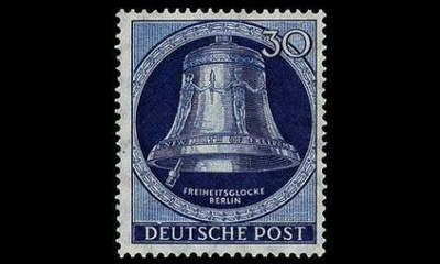 Berlin 78 ** Vapaudenkello 30 Pf (1951)