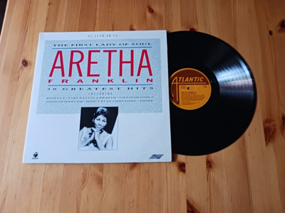 Aretha Franklin – The First Lady Of Soul 2lp orig 1985 Soul