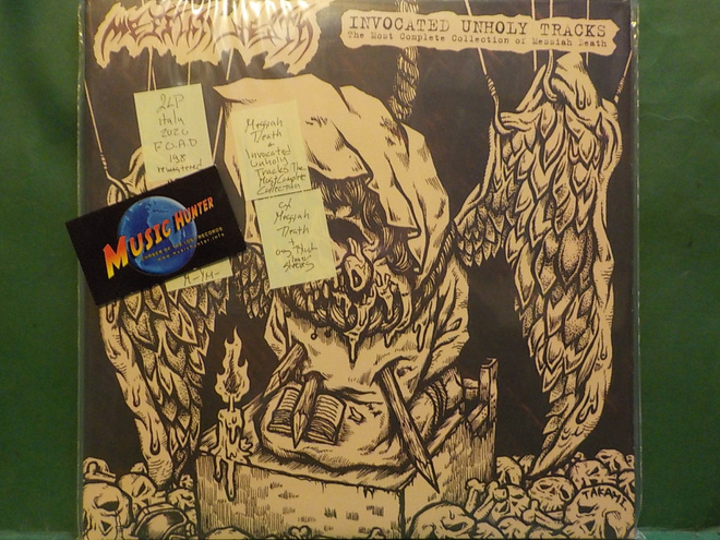 MESSIAH DEATH - INVOCATED UNHOLY TRACKS.. ITA 2020 M-/M- 2LP
