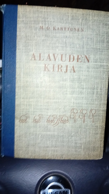 Karttunen  : Alavuden kirja ( SIS POSTIKULU )