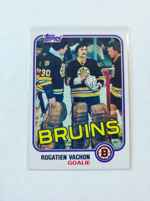 81-82 Topps - Rogatien Vachon